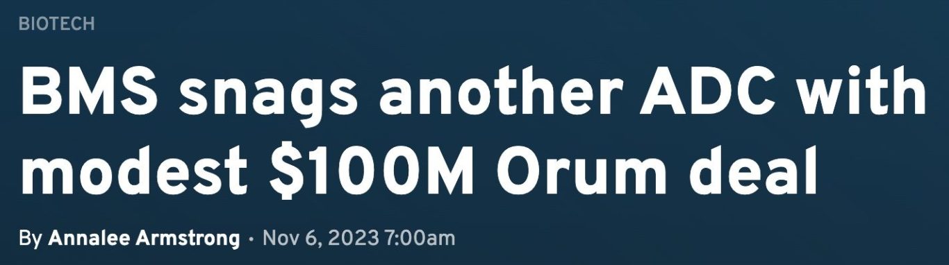 Orum ADC deal with BMS